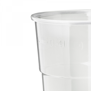 Bicchieri biodegradabili in PLA tacca CE 400ml  (raso 500ml)-D84 - View2 - small