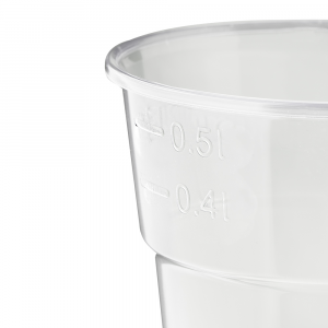 Bicchieri in PLA biodegradabili, tacca CE 400ml e 500ml (raso 570ml)-D100 - View2 - small