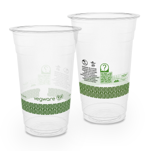 Bicchieri PLA trasparente Premium per Smoothies - 20oz/600ml