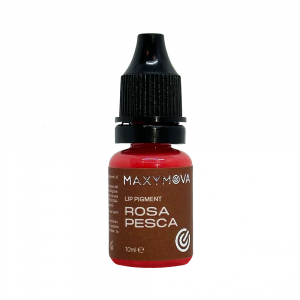 ROSA PESCA Pigmento Per Tatuaggio Labbra Professionale, 10 ml, MAXYMOVA