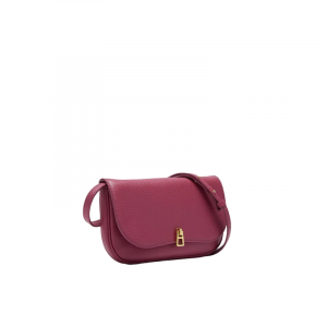 TRACOLLA COCCINELLE MAGIE IN PELLE MQF 550101 R77 GARNET RED