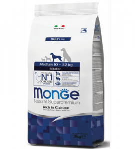 Monge - Natural Superpremium - Medium Senior - 3kg