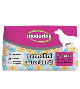 Inodorina - Pannolini per Cani Femmina - XS