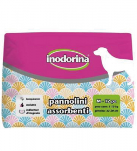 Inodorina - Pannolini per Cani Femmina - M