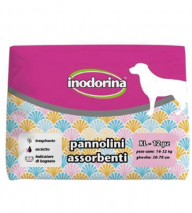Inodorina - Pannolini per Cani Femmina - XL