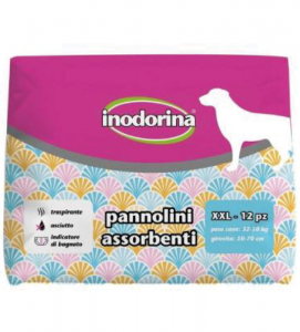 Inodorina - Pannolini per Cani Femmina - XXL