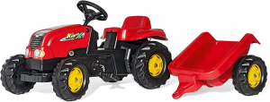 TRATTORE ROLLY KID C/RIMORCHIO 12121 ROLLY TOYS