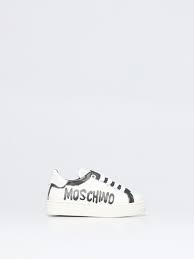 MOSCHINO UNISEX 74427 KIDS SNEAKERS CON STAMPA