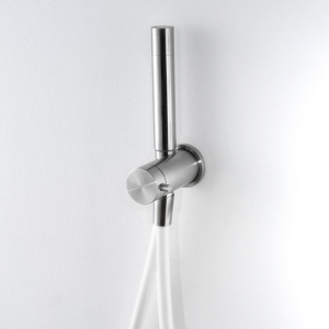 Toilet-bidet hydrobrush with safety valve and wall bracket Linki
