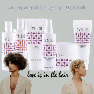 Leave in Conditioner Curly Hair YVY LINE - Balsamo per Capelli