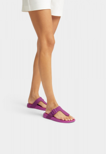 Fitflop - iQUSHION ADJUSTABLE BUCKLE FLIP-FLOPS Miami Violet - Annullato