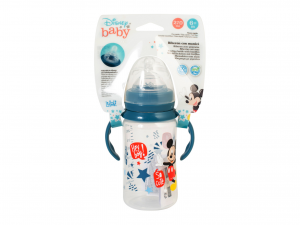 Biberon 270 Ml Manici Con Tettarella Silicone, Lulabi, Minnie