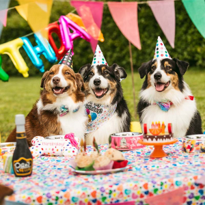 Cappello da festa per cani – Party di Compleanno 6pz croci