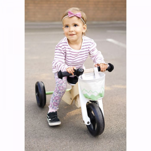 Triciclo senza pedali in legno per bambini Trike 2 in 1 small foot