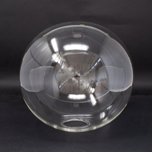 Sfera vetro borosilicato Ø25 cm cristallo boccia ricambio per lampadari foro Ø55 mm