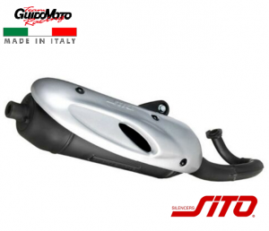 MARMITTA SITO SCOOTER KYMCO YUP B&W PEOPLE AGILITY SUPER 8 50 DUE TEMPI S0701