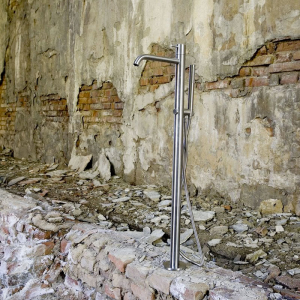Freestanding bathtub floor column Ayati antoniolupi