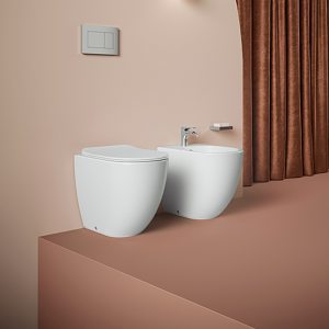 Floor-standing toilet and bidet File 2.0 Artceram