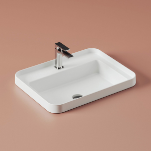 Countertop/recessed wash basin 60 x 45 cm Fuori scala Artceram