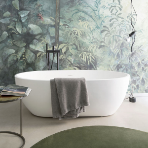 Vasca da bagno in LivingTec Shui Comfort Ceramica Cielo