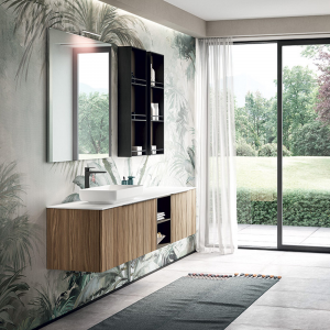 Elite 04 Bathroom Suspended Cabinet Geromin Group