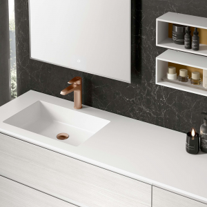 Mobile bagno con lavabo integrato Riva 03 Gruppo Geromin