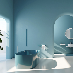Freestanding bathtub Smooth bath Relax Design