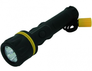 Torcia LED USB 6000lm IP65 ricaricabile con 1 batteria