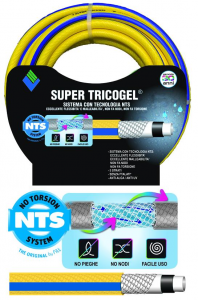 TUBO SUPER TRICOGEL NTS 5 STRATI MAGLIATO  15 M 1/2