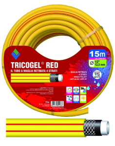 TUBO TRICOGEL RED 4 STRATI  15 M 1/2