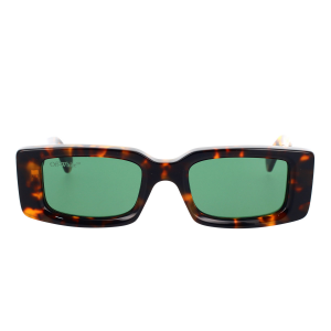 Off-White Cady: occhiale da sole nero squadrato cut con lenti fumo –   - eyewear store