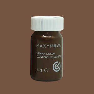 Cappuccino. Polvere Colorante con Henné per Sopracciglia - Marrone MAXYMOVA