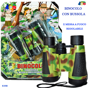 BINOCOLO SET C/ BUSSOLA 81908 GINMAR srl