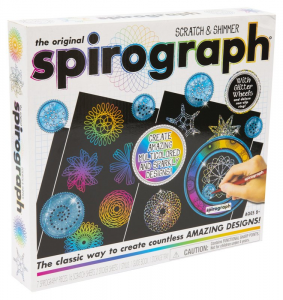 SPIROGRAPH SCRATCH AND SHIMMER CLG08000 GRANDI GIOCHI