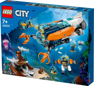 Lego City 60379 Sottomarino per esplorazioni abissali 