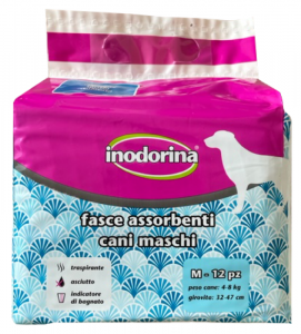 Inodorina - Pannolini/Fasce per Cani Maschio - M
