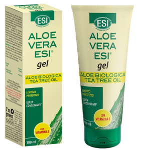 ESI ALOE VERA GEL VITAMINA E E TEA TREE OIL ADATTO A TUTTI I TIPI DI PELLE