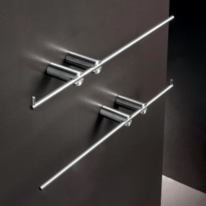 Towel rack with steel paper holder MEDAL collection by OML