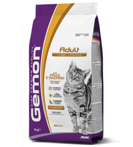 Gemon Cat - Adult - Pollo e Tacchino - 7kg