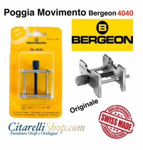 BERGEON 4040 SUPPORTO METALLICO PER MOVIMENTI per Ø 20 - 43 mm, 8 3/4 - 19 '' '