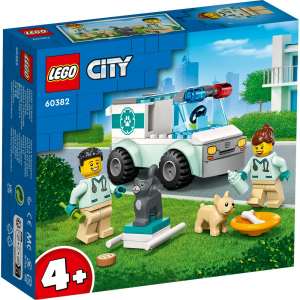 Lego 60382 furgoncino di soccorso del veterinario