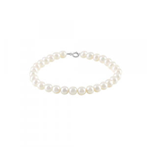 BLISS - Bracciale in oro bianco con perle PARADISE