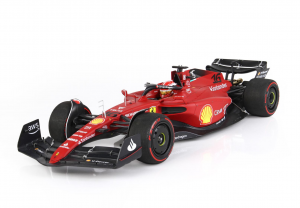 Ferrari F1-75 Gp Bahrain 2022 C. Leclerc - Winner Polyfoam Base - 1/18 BBR