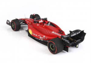 Ferrari F1-75 Gp Bahrain 2022 C. Leclerc - Winner Polyfoam Base - 1/18 BBR
