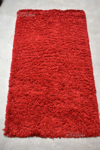 Tappeto Rosso Vivace Curly Tender 60 X 110 Cm D