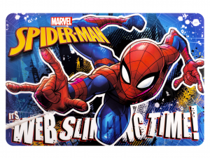 Set 12 tovagliette Spiderman City 45x30 cm