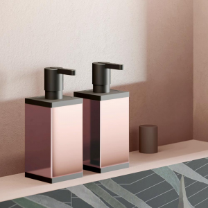 Soap dispenser Square collection by Geda