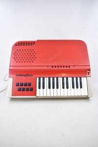 Pianola Bontempi Junior Red Size 49x38x11 Cm