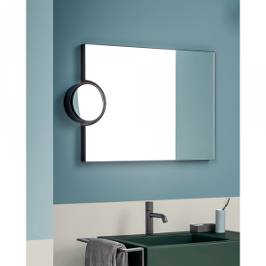 Rectangular mirror Polifemo Ceramica Cielo