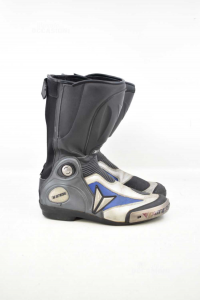 Boots Motorcycle Dainese Black Blue Grey Size 41